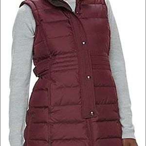Weatherproof Ladies' Long Down Vest NWT!!!
